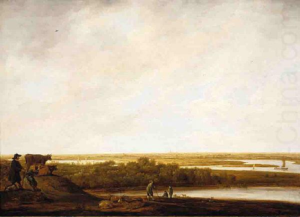 Aelbert Cuyp Panoramic Landscape with Shepherds china oil painting image